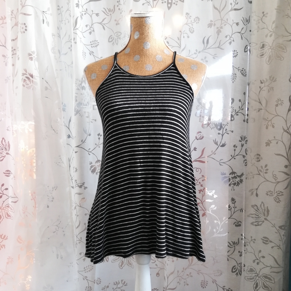 Stretchy Striped Tank Top